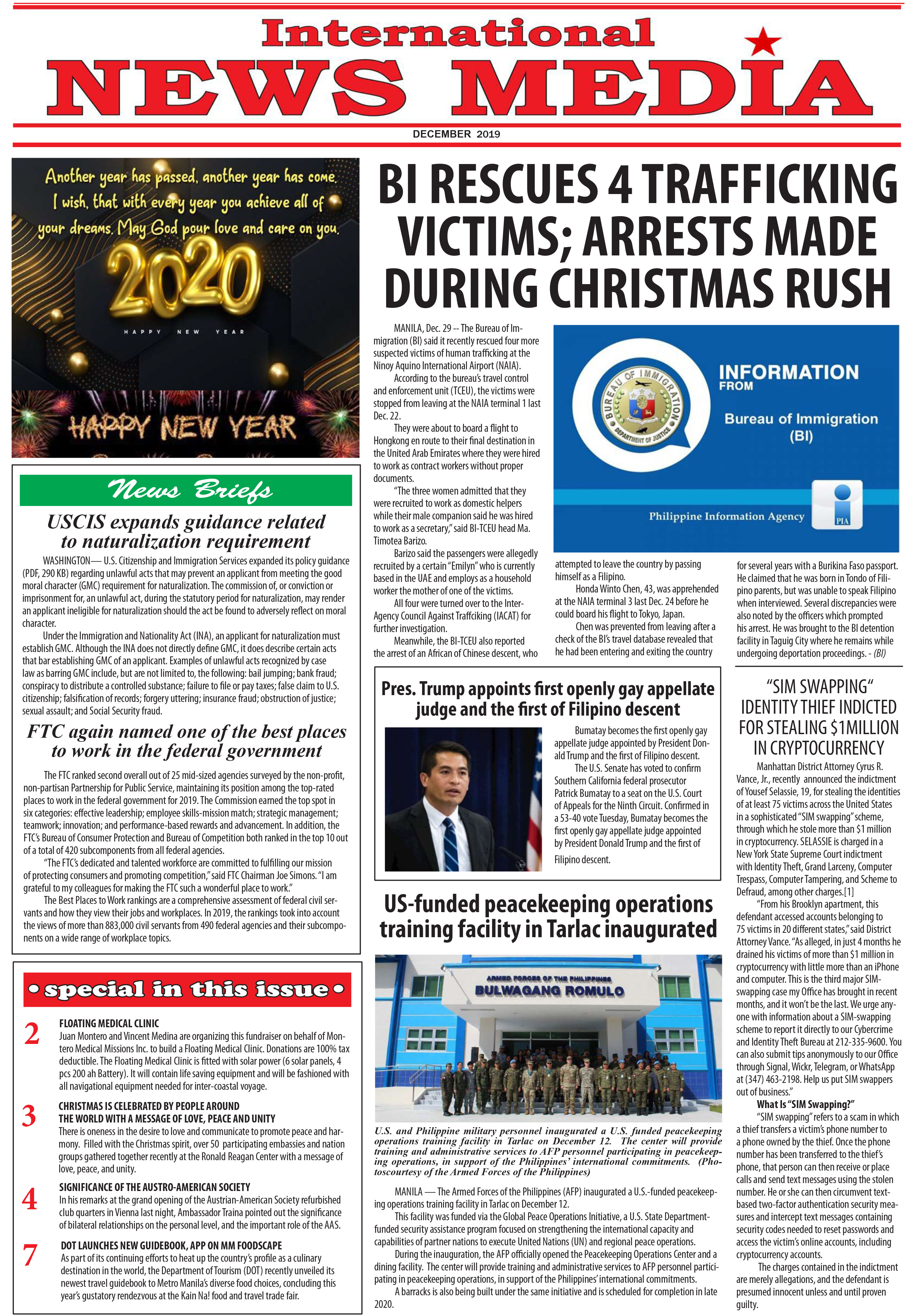 December 2019 Edition December 2019 Edition