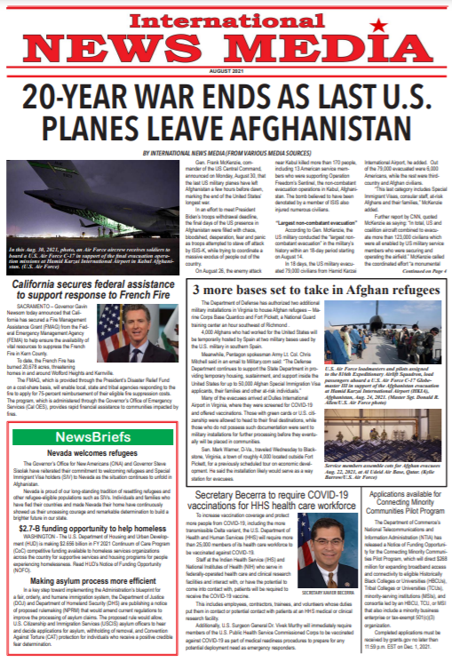 August 2021 Edition
