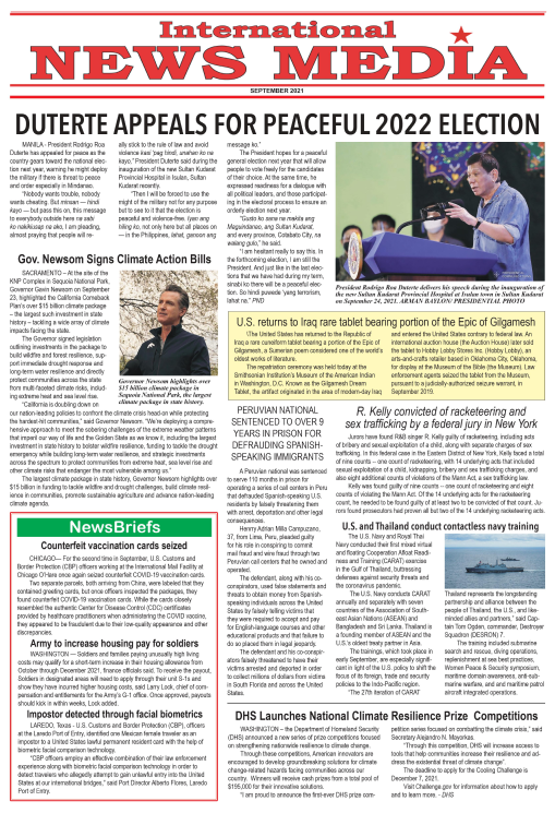 September 2021 Edition