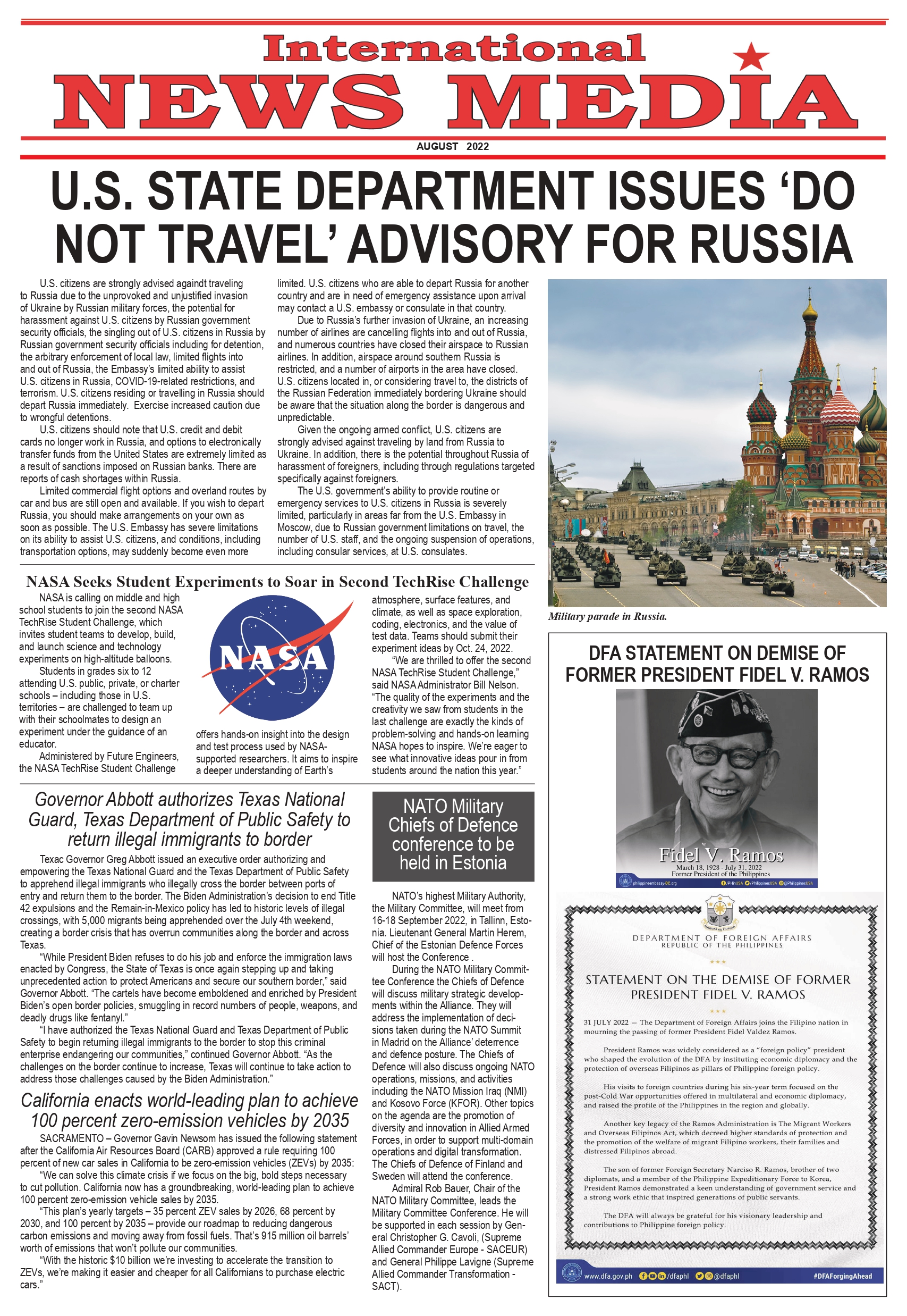 August 2022 Issue