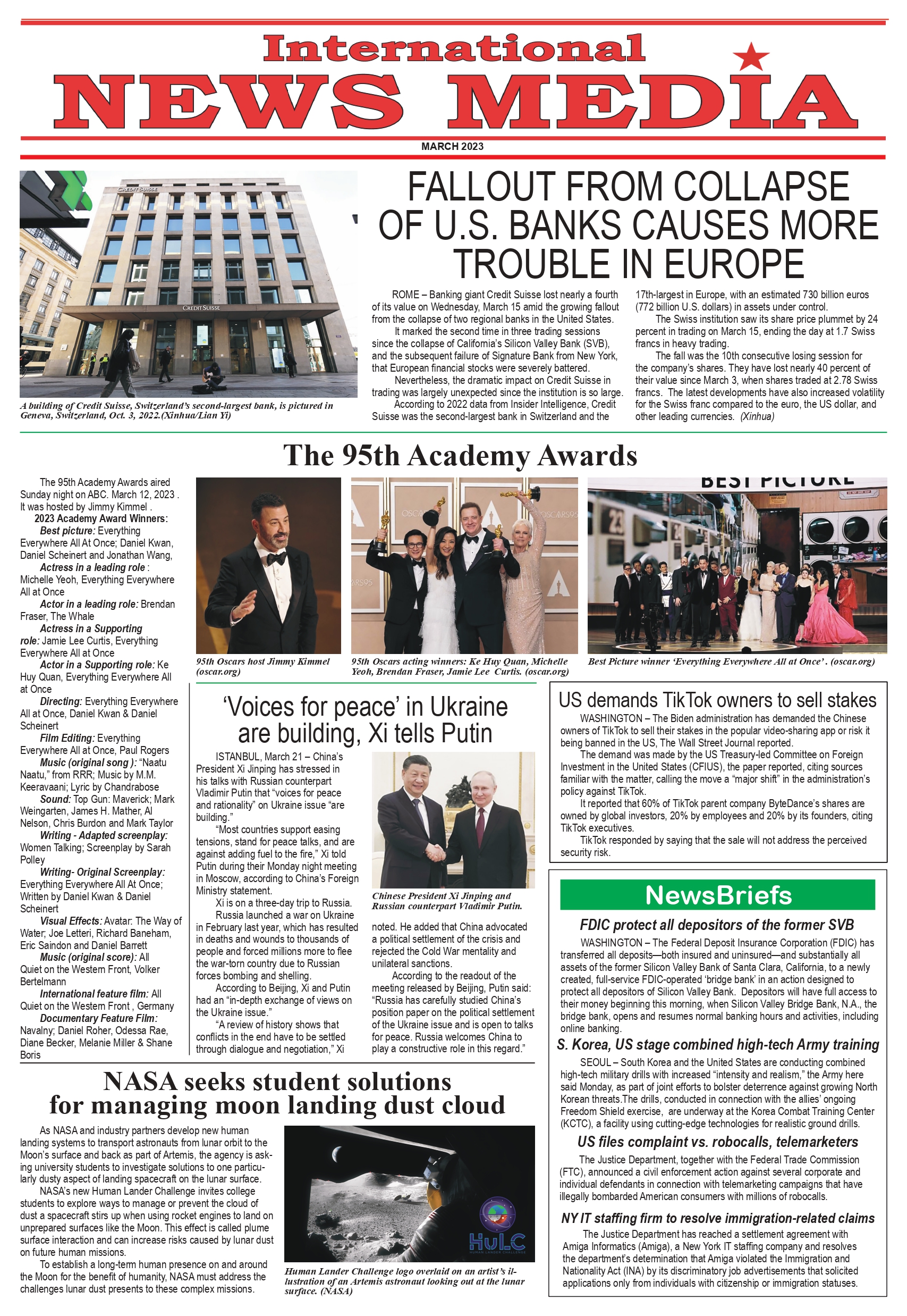 March 2023 Issue March 2023 Issue