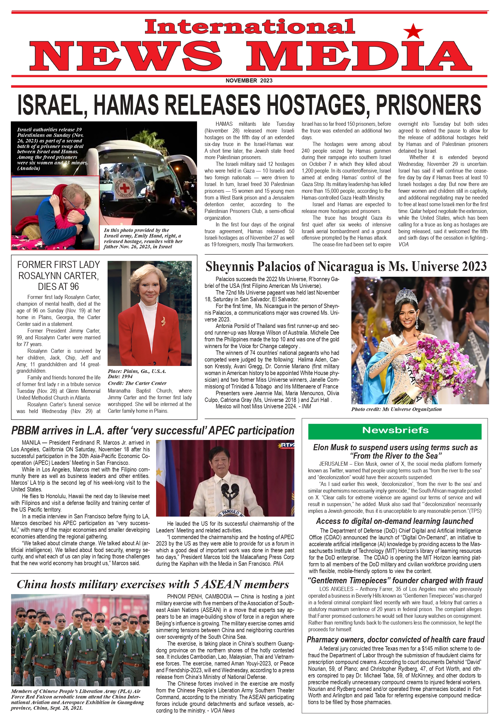 November 2023 Issue