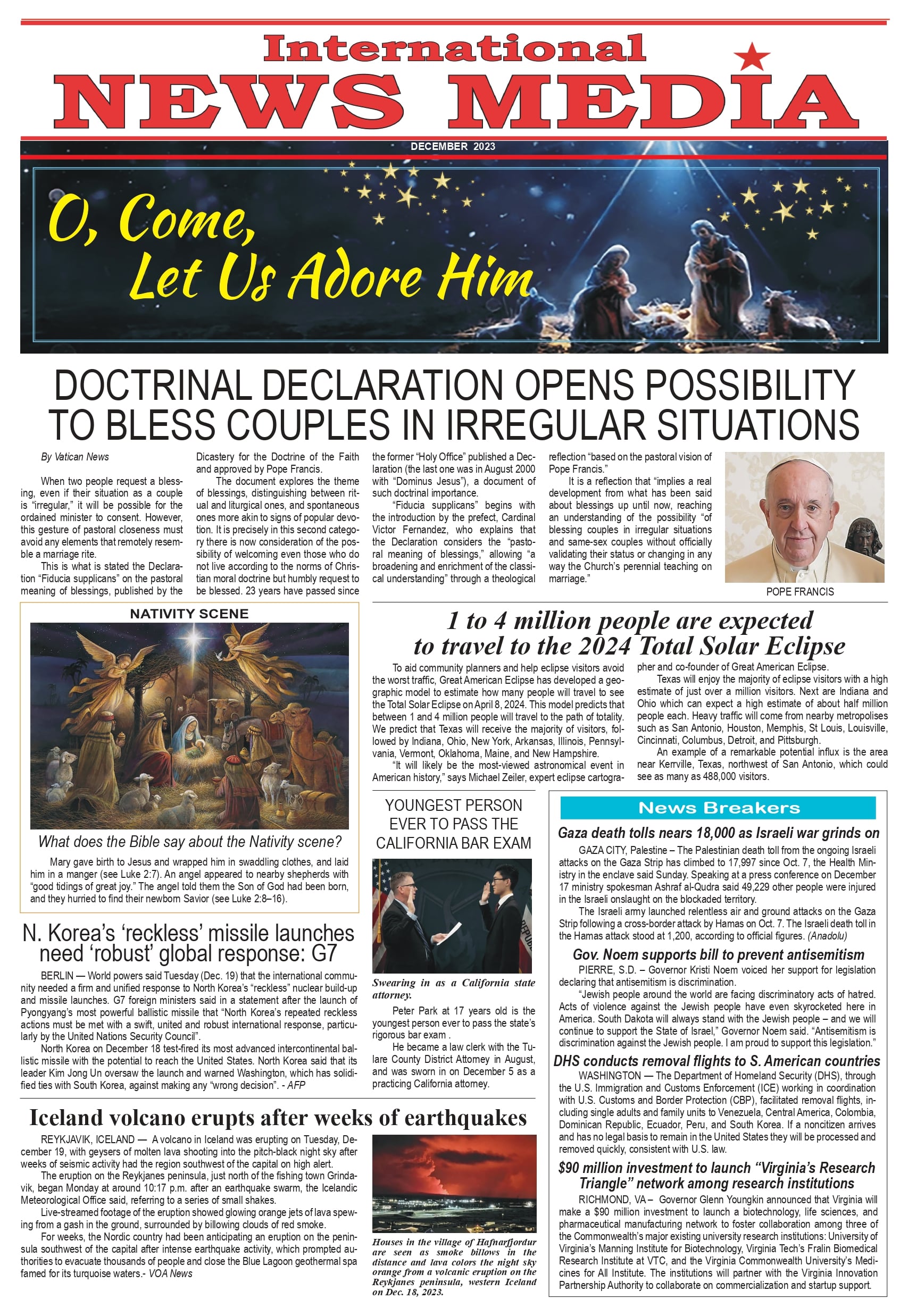 December 2023 Issue