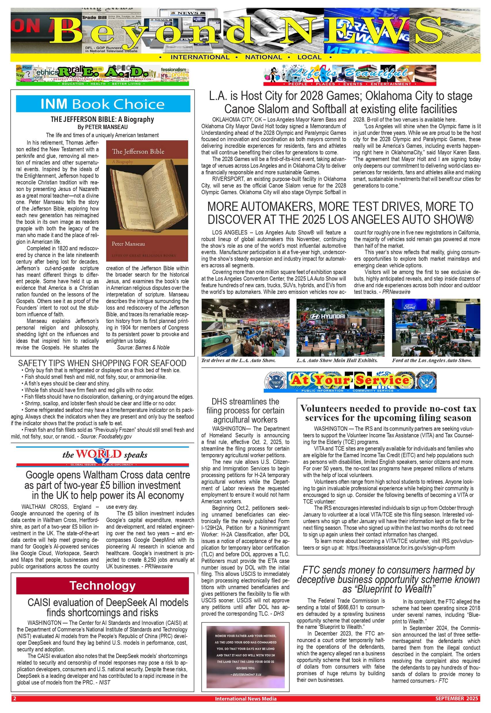 Beyond News September
